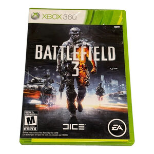 Battlefield 3 Xbox 360 Complete Game Case Discs Manual EA DICE Shooter Multiplay